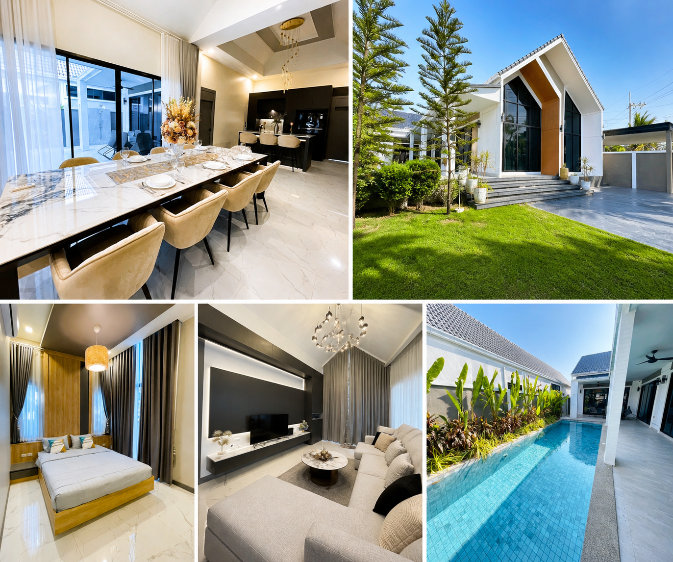 Nordic Pool Villa Pattaya - Mabprachan Lake